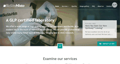 Desktop Screenshot of biositehisto.com